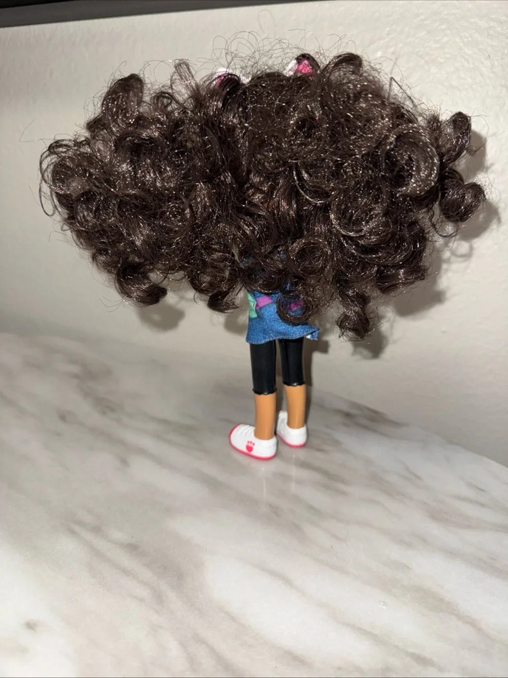 Gabby’s Dollhouse Gabby Girl Play Doll With Brown Curly Hair 7”